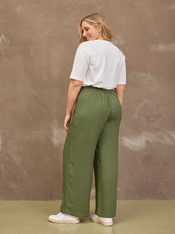 Lana Trouser - Khaki