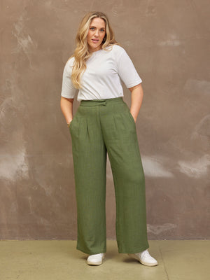 Lana Trouser - Khaki