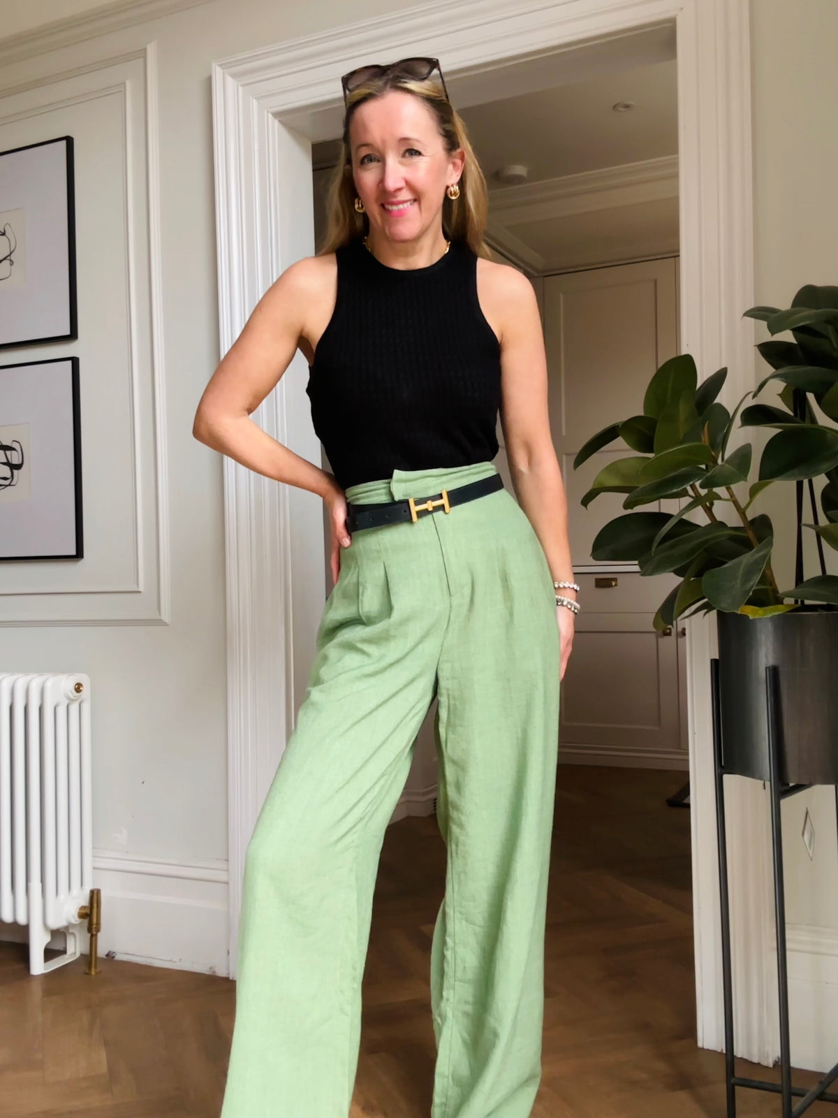 Lana - Trousers - Olive – This is Unfolded