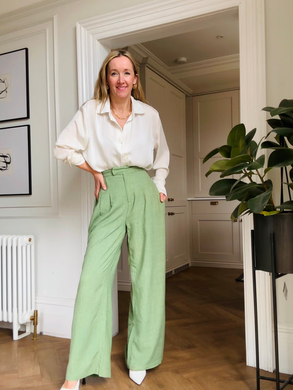 Lana - Trousers - Olive – This is Unfolded