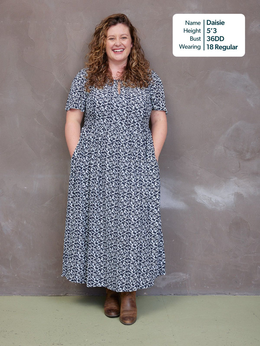 Lilah Monochrome Dress