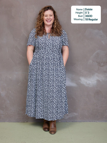 Lilah Monochrome Dress