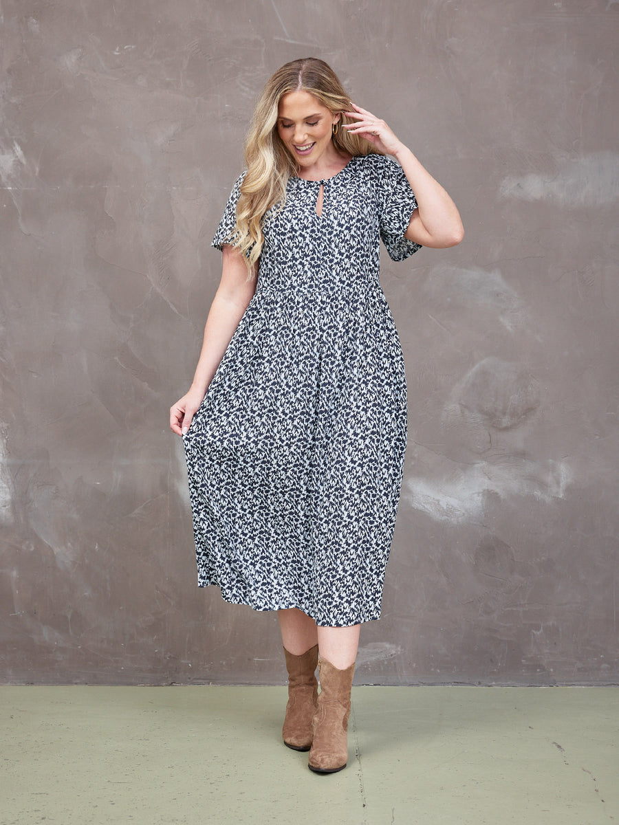 Lilah Monochrome Dress