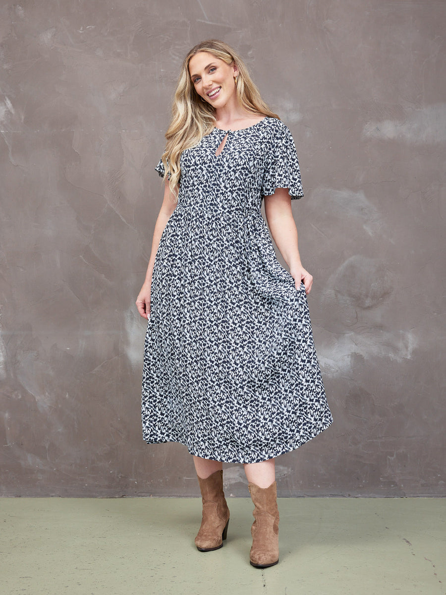 Lilah Monochrome Dress