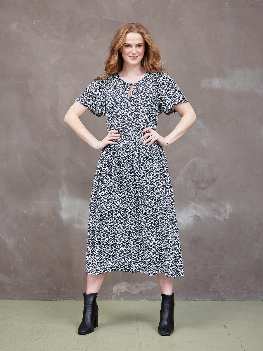 Lilah Monochrome Dress