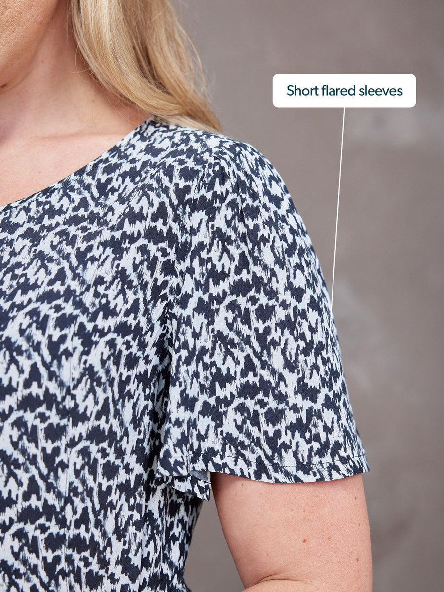 Lilah Monochrome Dress