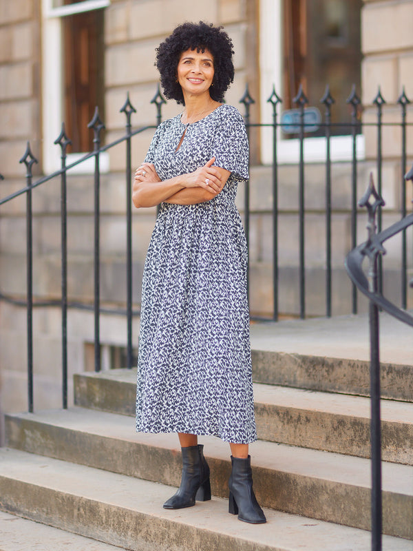 Lilah Monochrome Dress