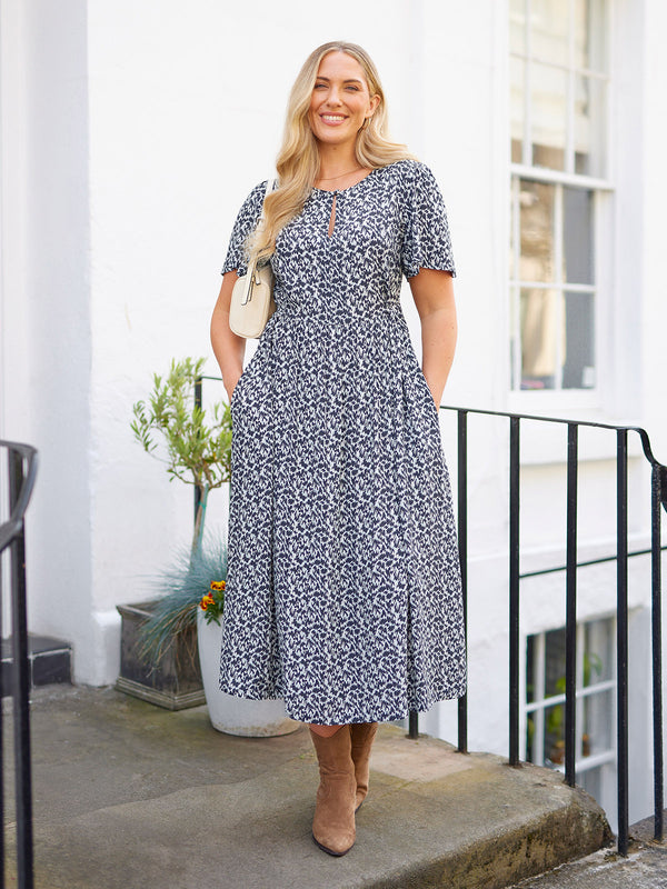 Lilah Monochrome Dress