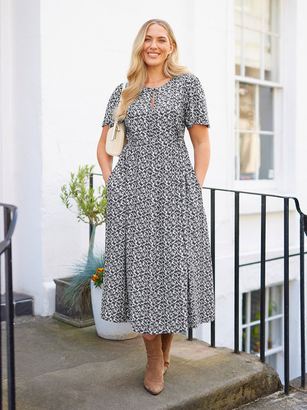 Lilah Monochrome Dress