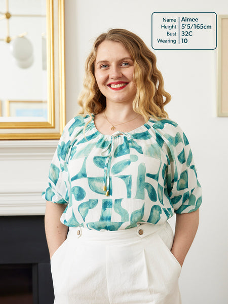 Lottie Blouson Top