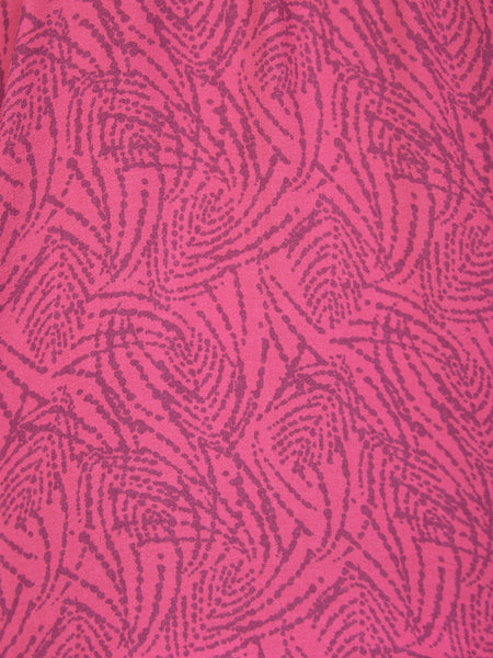 Lottie Top - Pink Abstract Dot Print