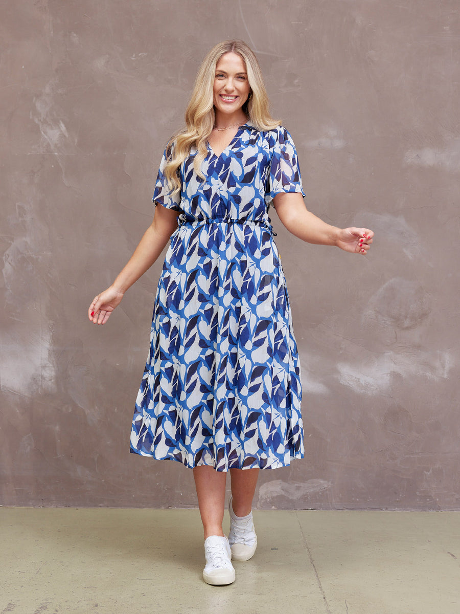 Louise Georgette Midi Dress