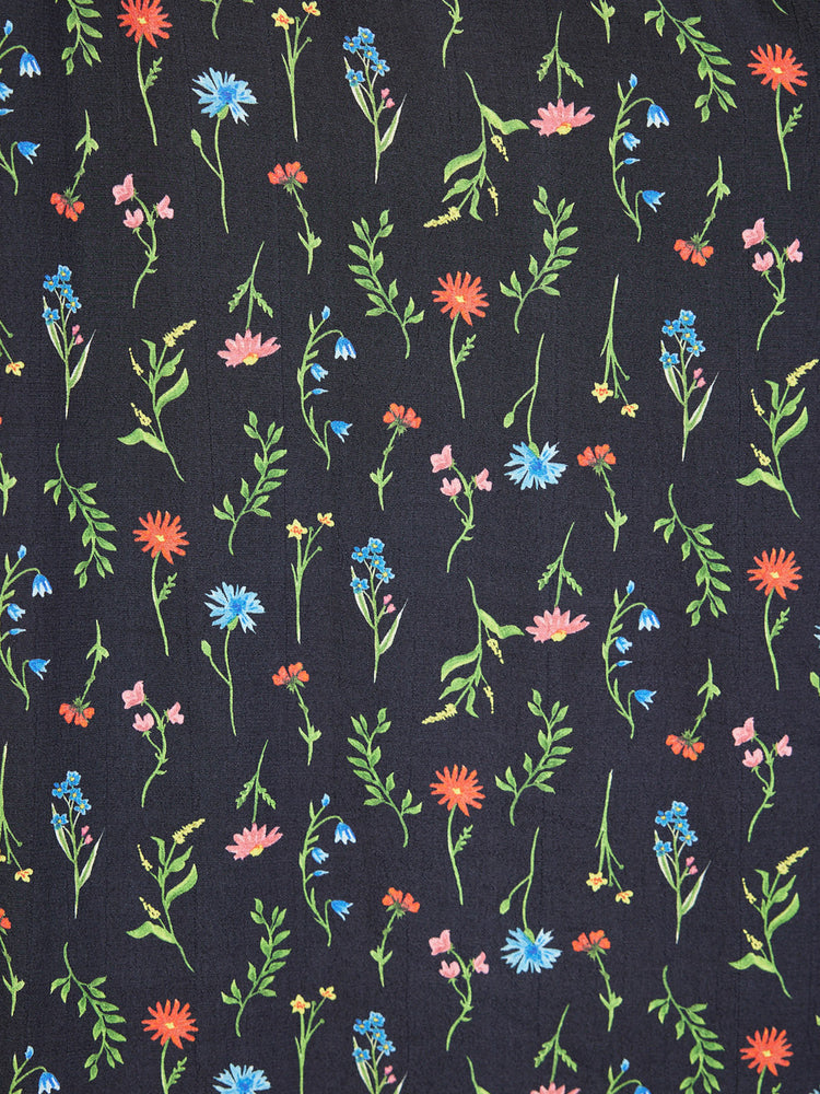 Maddie Dress - Black Floral