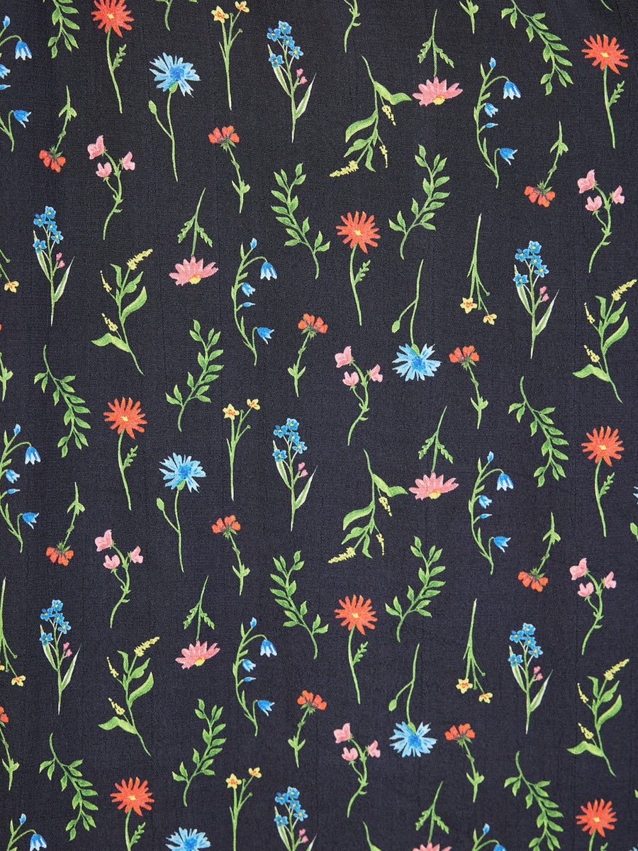 Maddie Dress - Black Floral