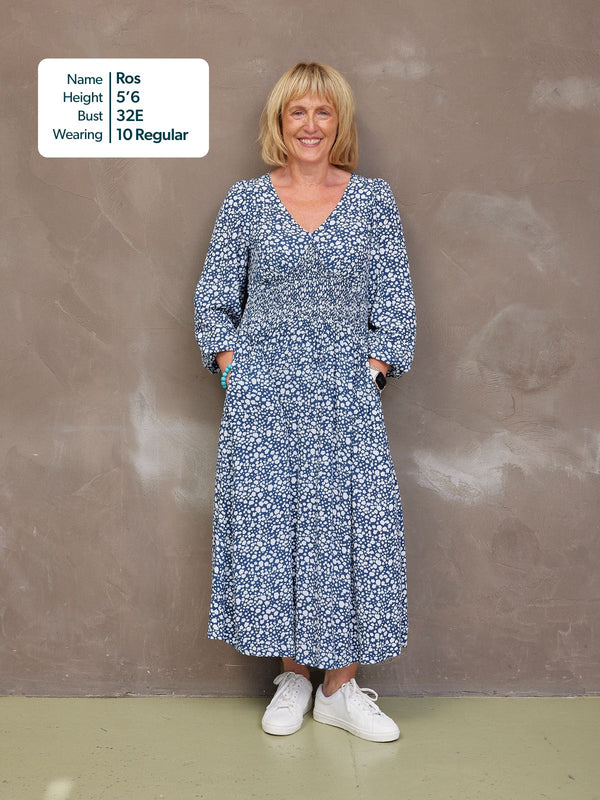 Maddie Dress - Geo Spot