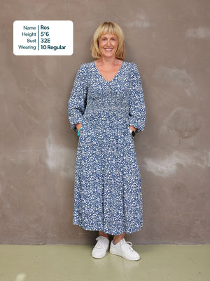 Maddie Dress - Geo Spot