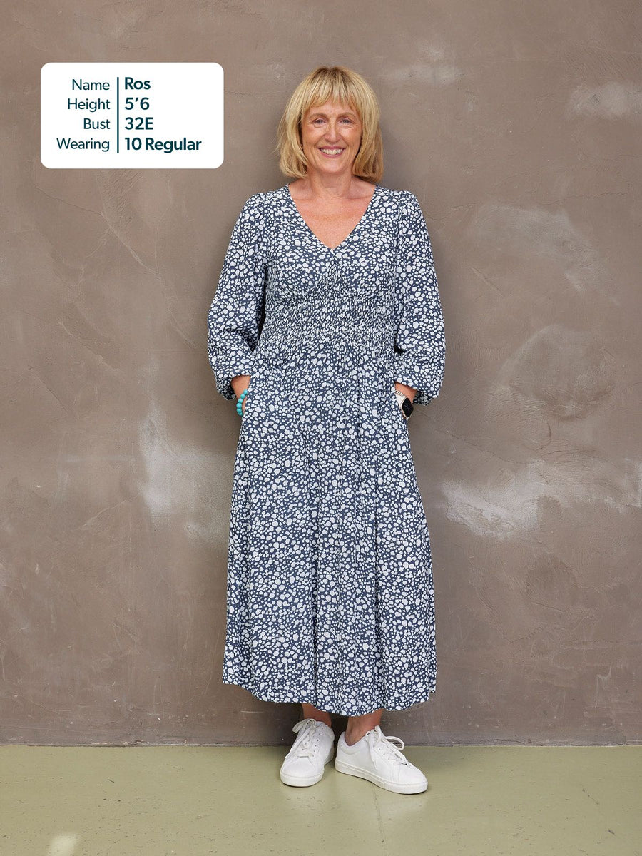 Maddie Dress - Geo Spot