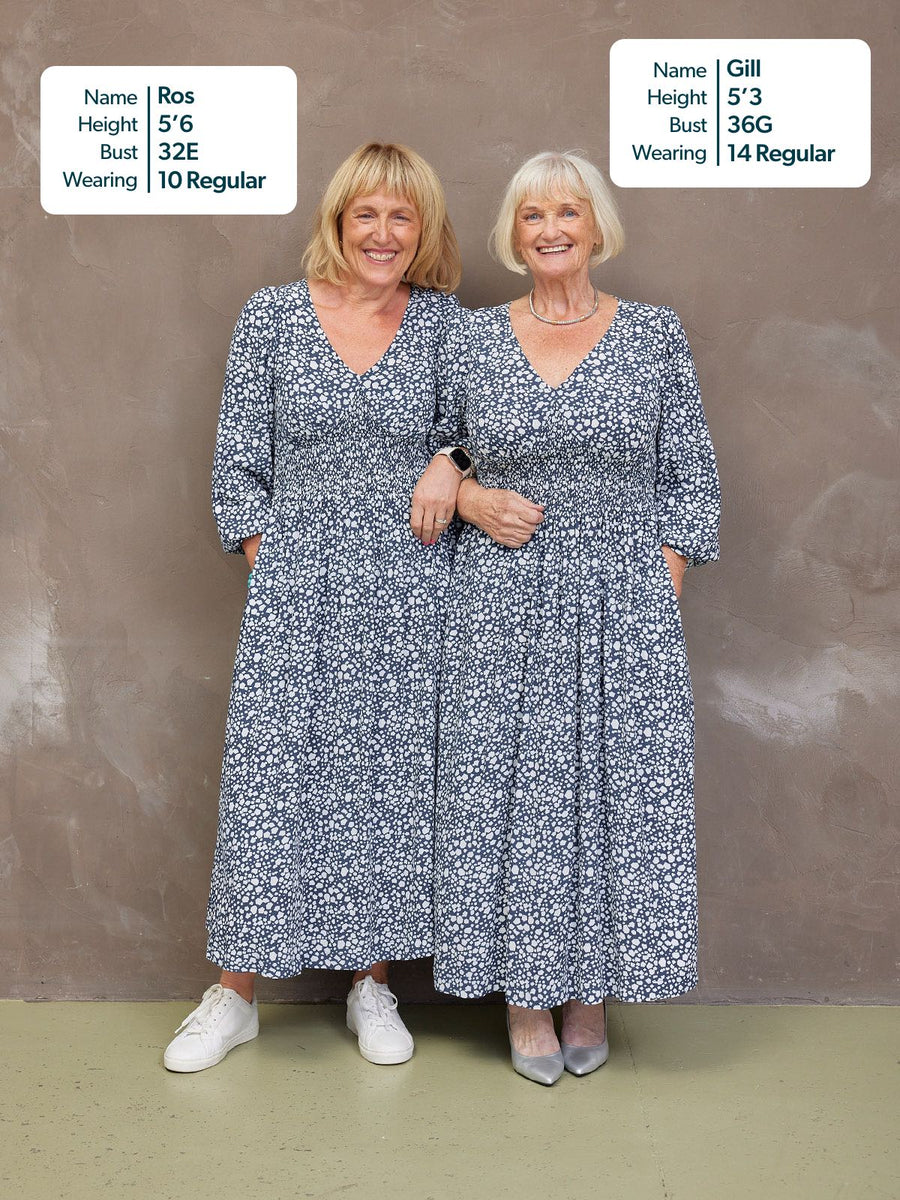 Maddie Dress - Geo Spot