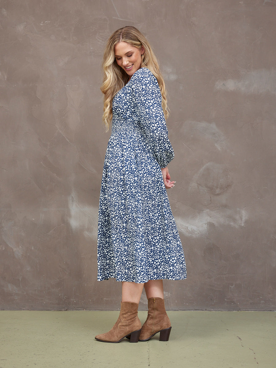 Maddie Dress - Geo Spot