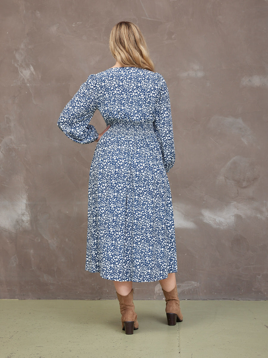 Maddie Dress - Geo Spot