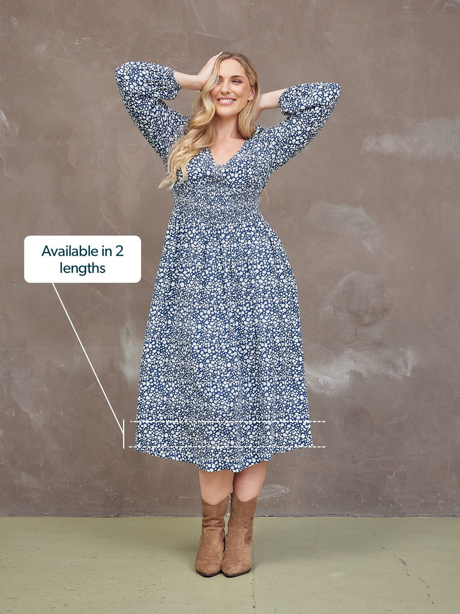 Maddie Dress - Geo Spot