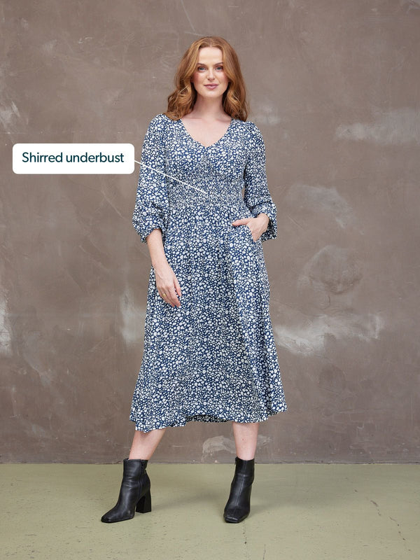 Maddie Dress - Geo Spot