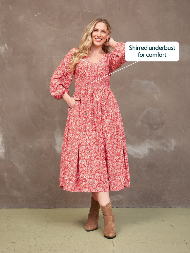 Maddie Dress - Paisley