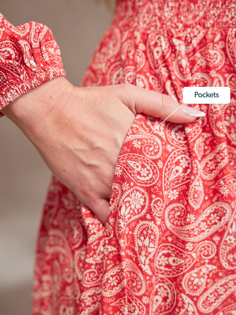 Maddie Dress - Paisley