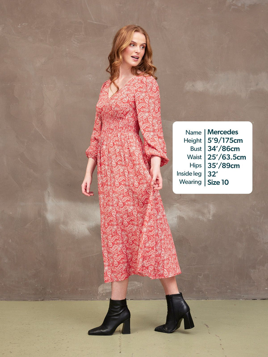 Maddie Dress - Paisley