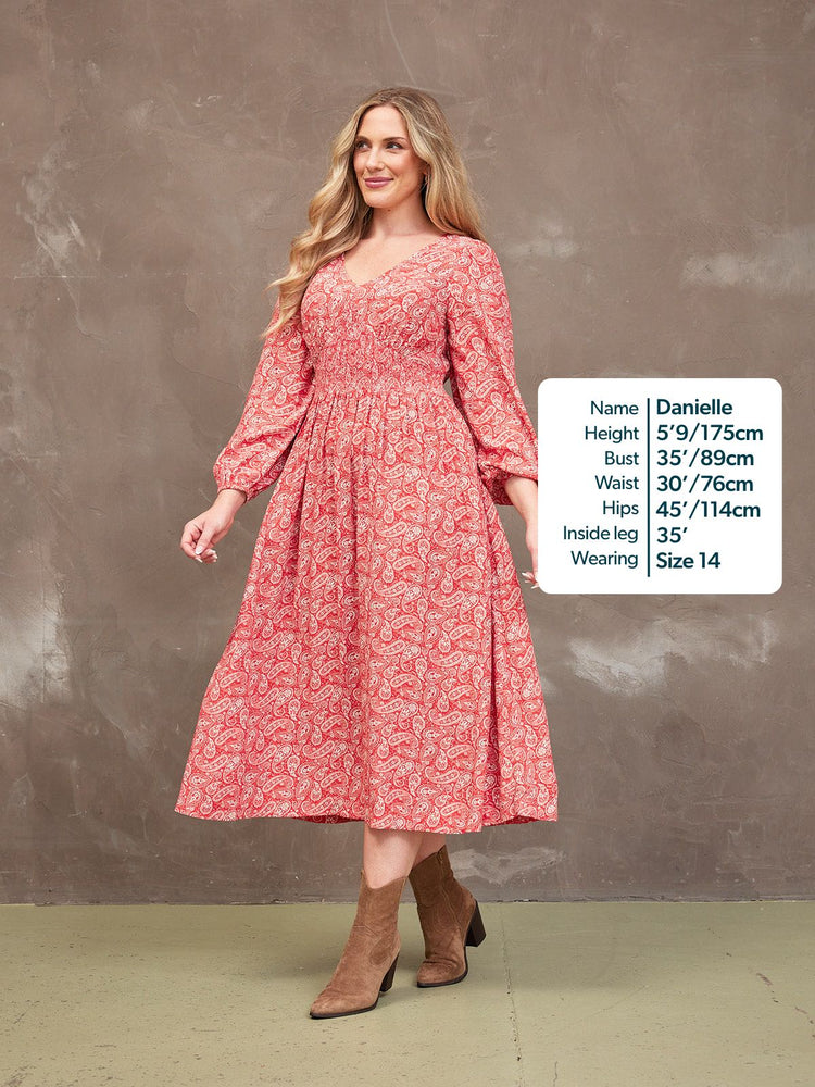 Maddie Dress - Paisley