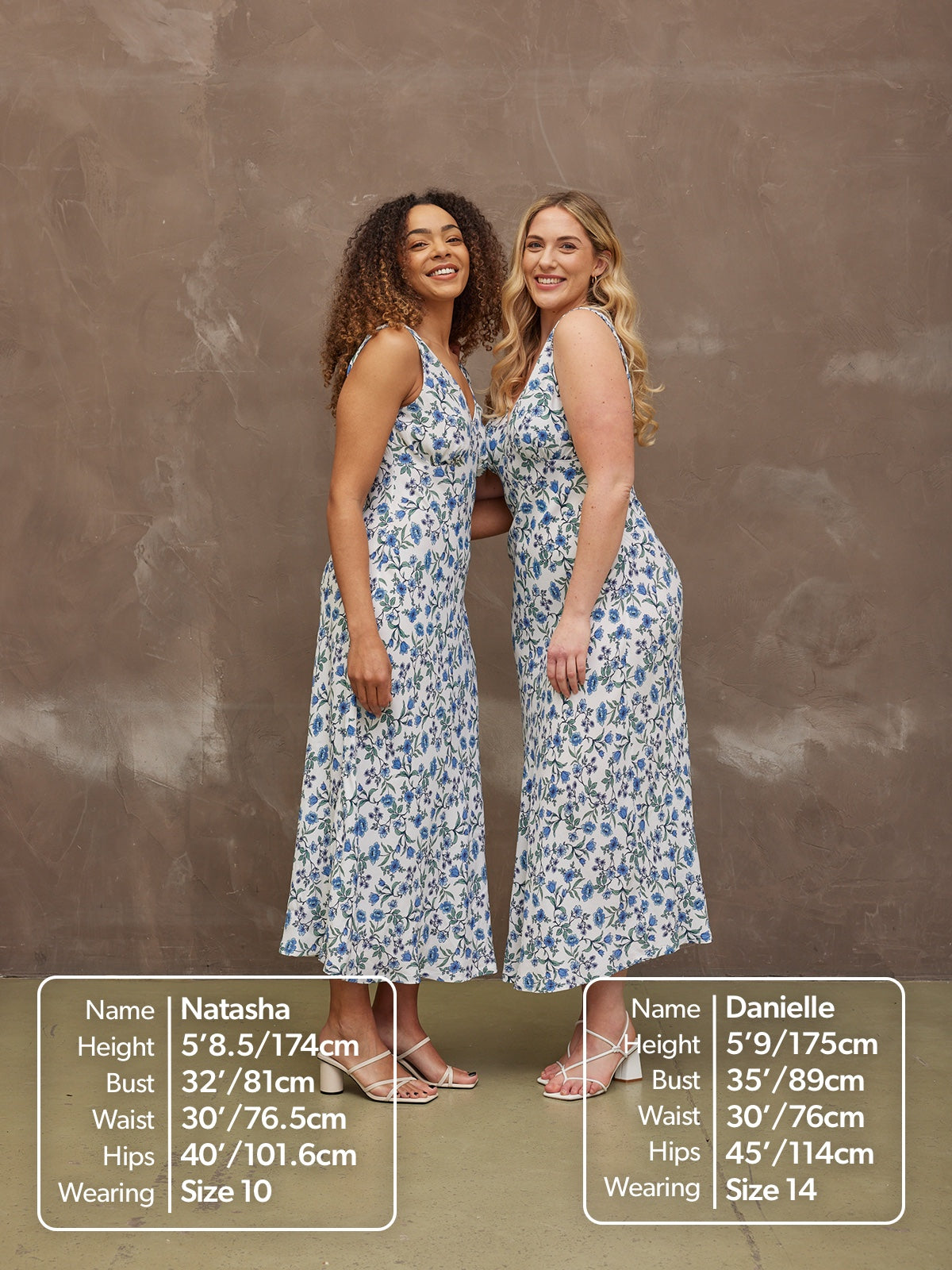 Mae - Bias Cut Dress - Blue & White Floral Print This is Unfolded Mae - Bias Cut Dress - Blue & White Floral Print This is Unfolded