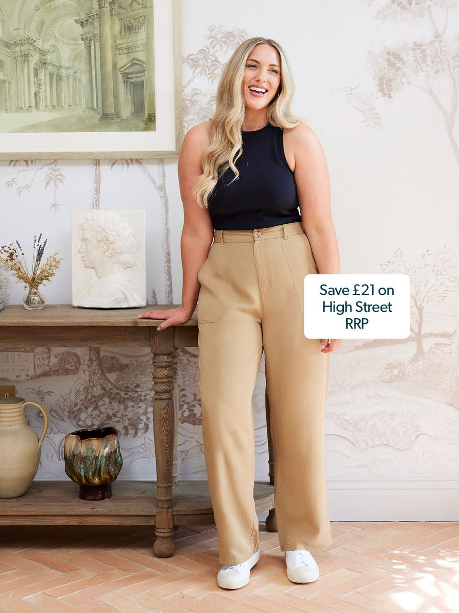 Meg Camel Trouser