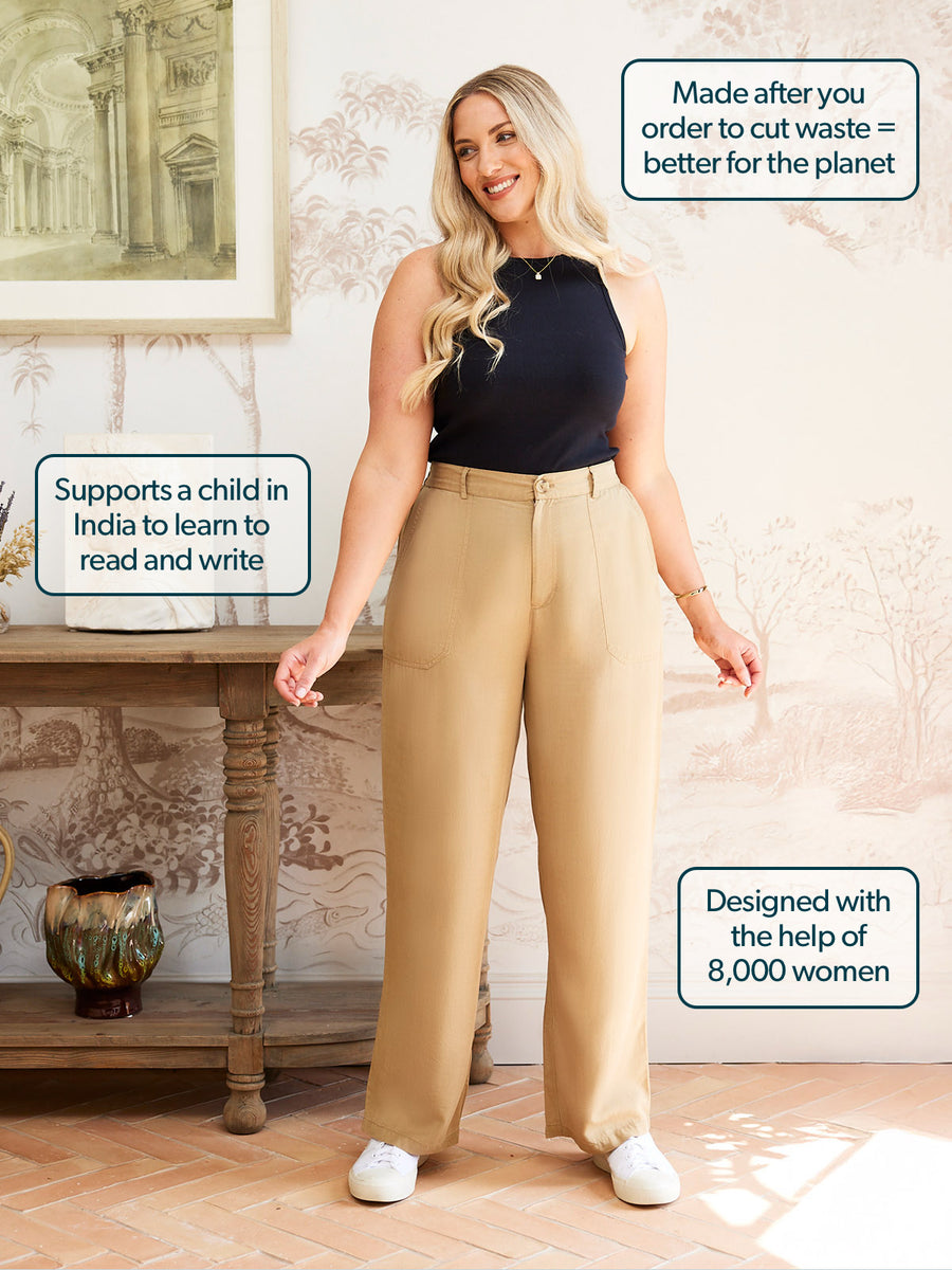 Meg Camel Trouser