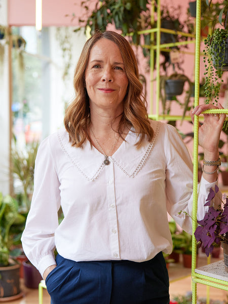 Murron - Collared Shirt - White