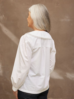 Murron - Collared Shirt - White