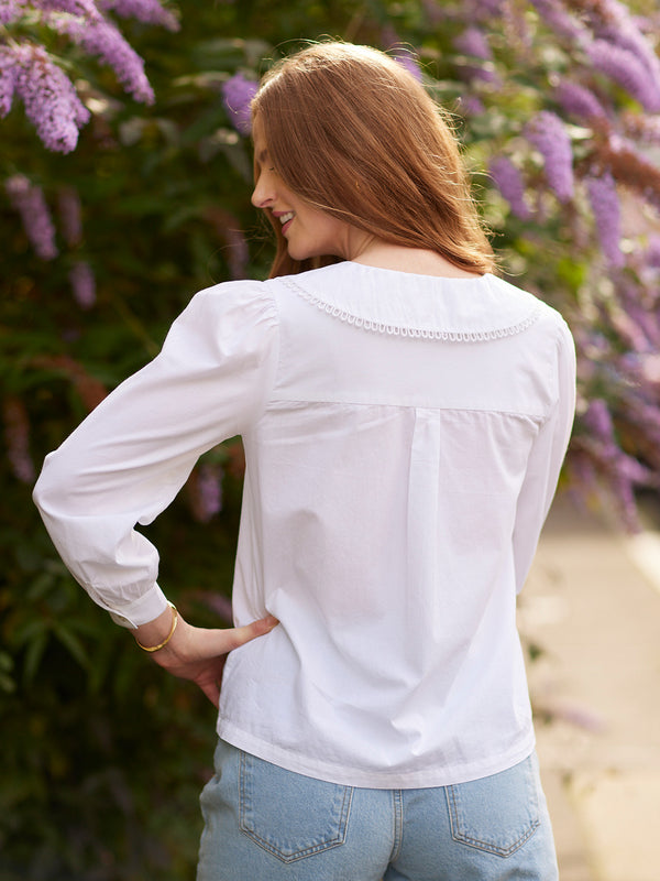 Murron - Collared Shirt - White