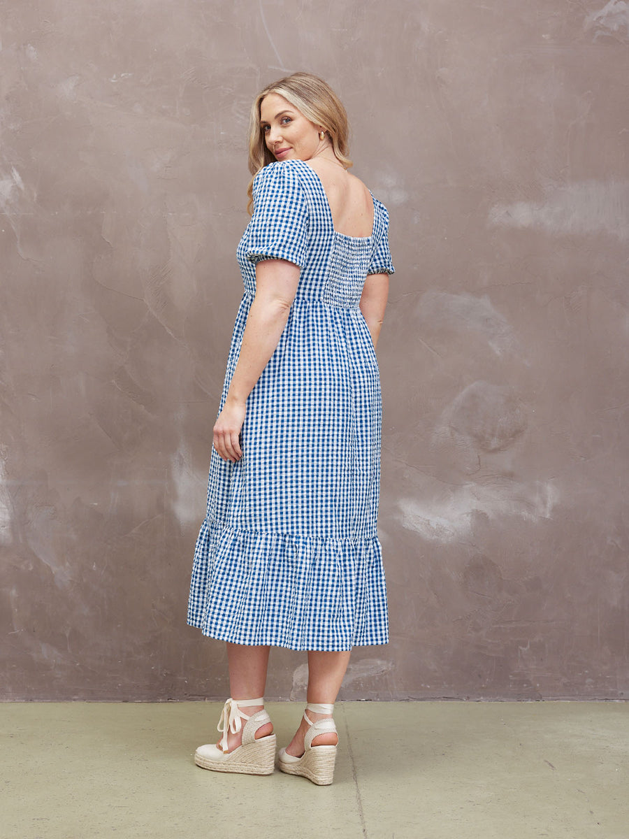 Judy Gingham Dress - Sample