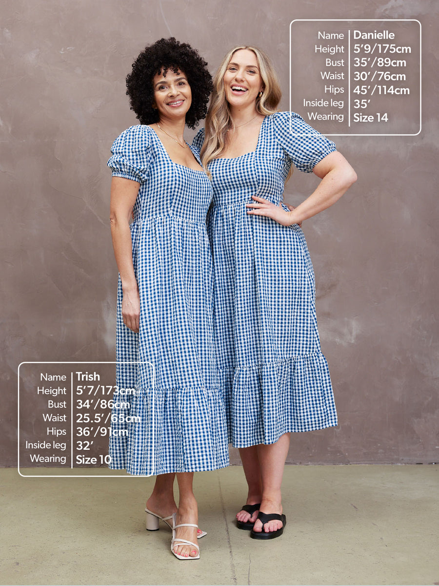Judy Gingham Dress - Sample