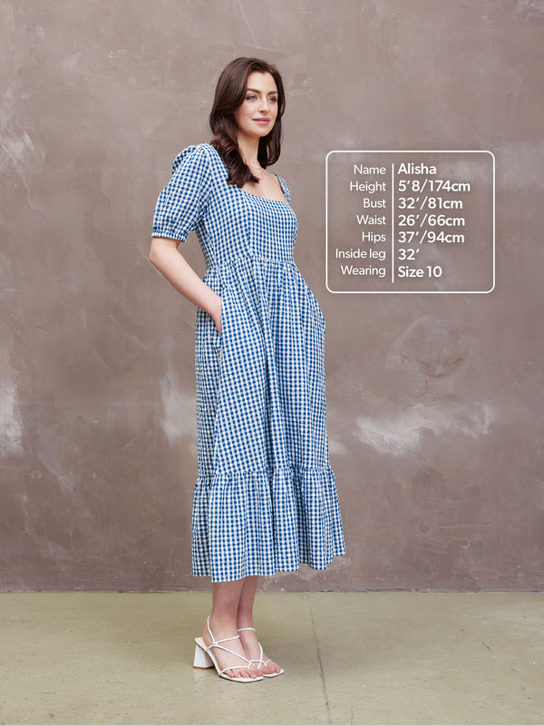 Judy Gingham Dress