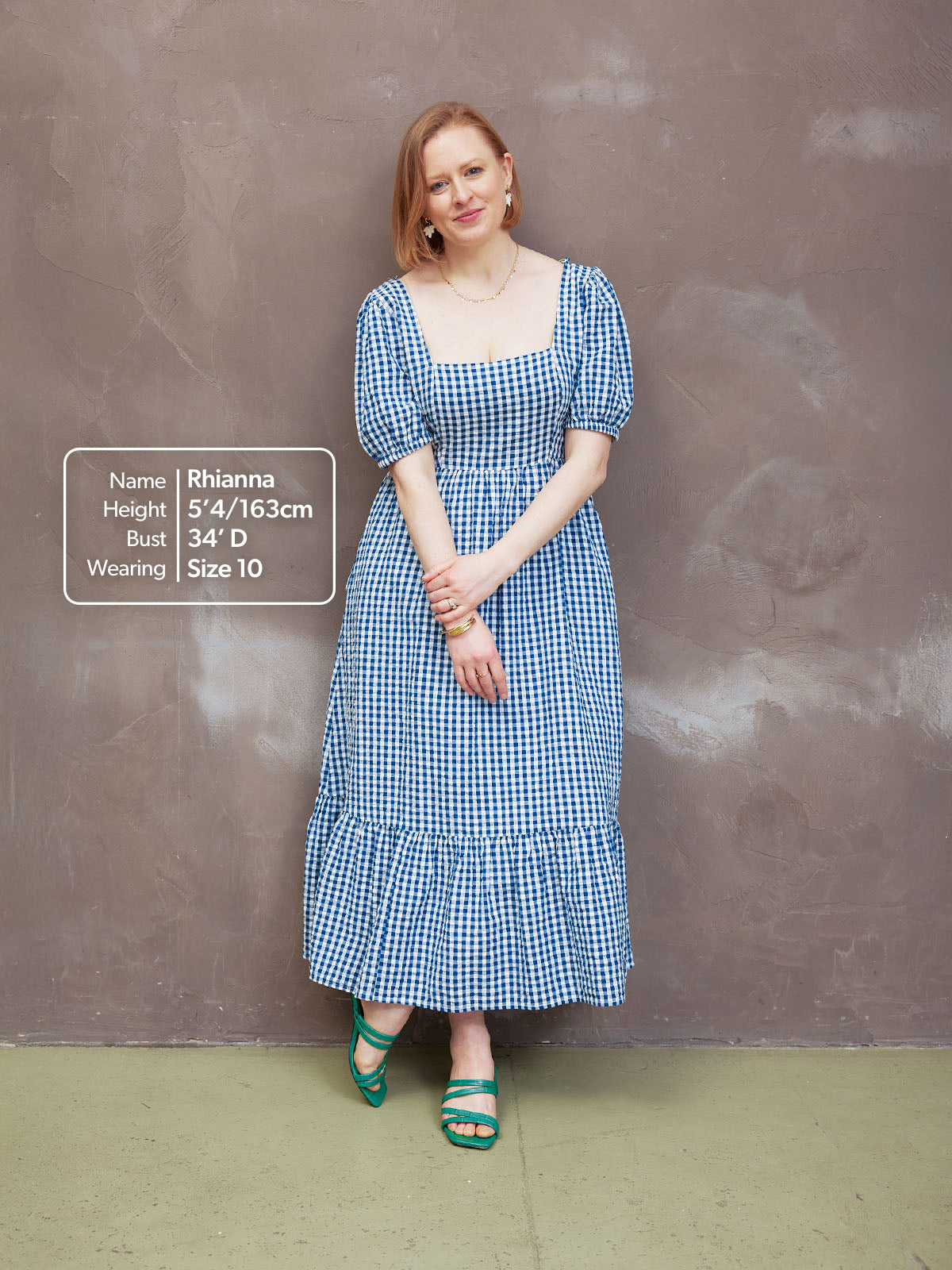Judy Gingham Dress This is Unfolded Judy Gingham Dress This is Unfolded
