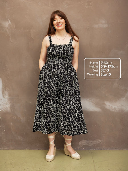 Fleur Embroidered Dress