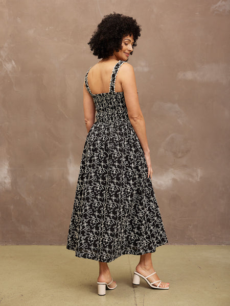 Fleur Embroidered Dress