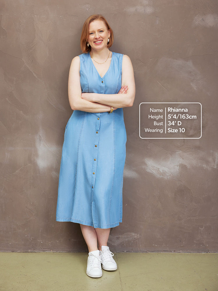 Ada Tencel Denim Dress