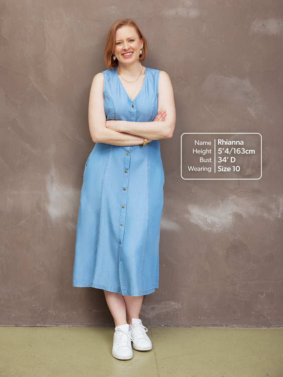 Ada Tencel Denim Dress