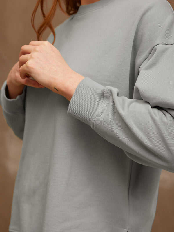 Nicky - Crew Sweat - Grey