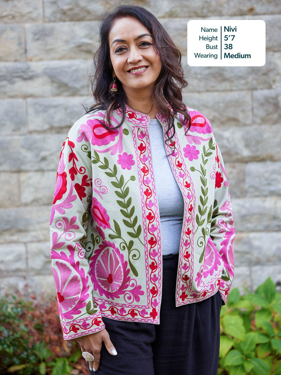 Nivi - Luxury Reversible Embroidered Jacket - Special Edition