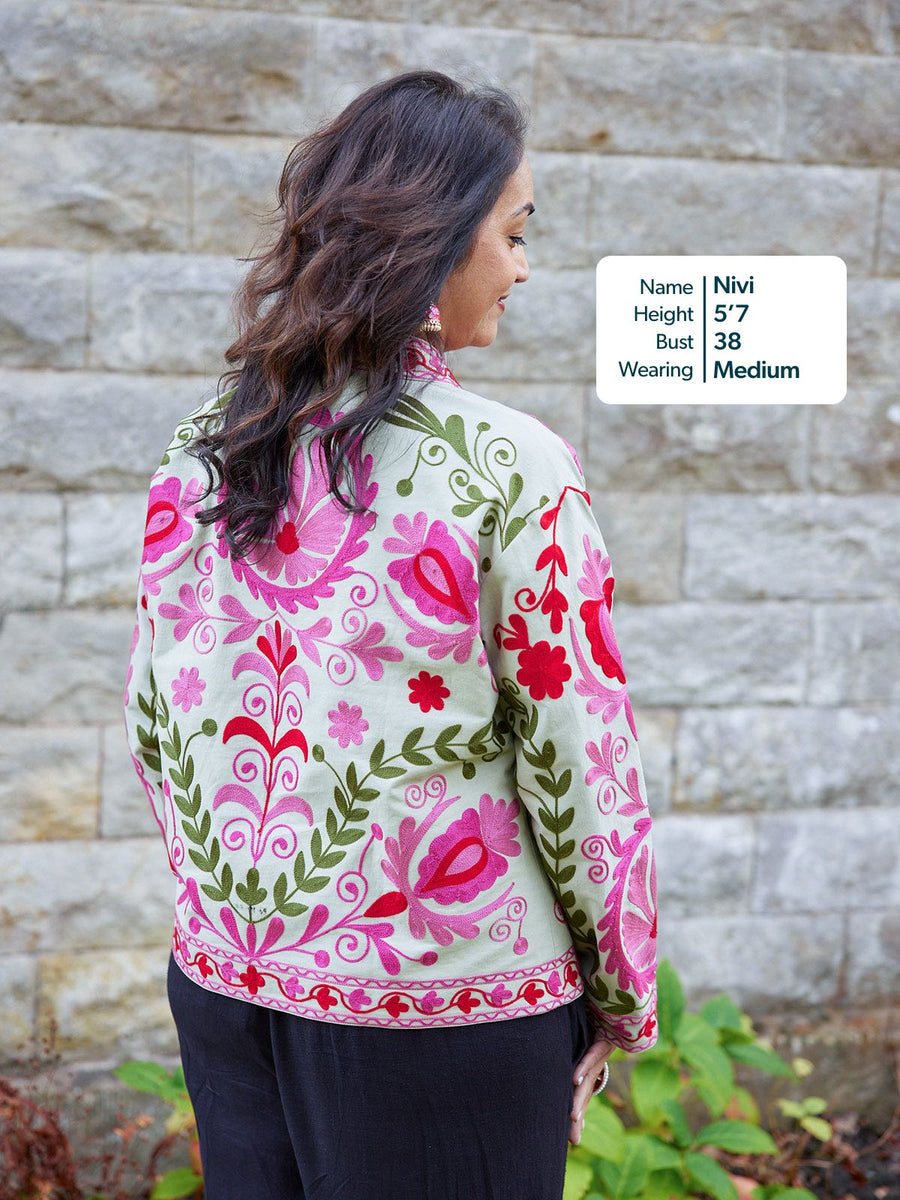 Nivi - Luxury Reversible Embroidered Jacket - Special Edition
