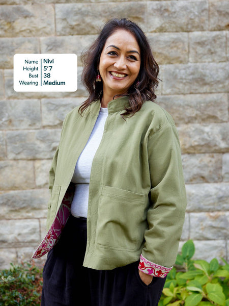 Nivi - Luxury Reversible Embroidered Jacket - Special Edition