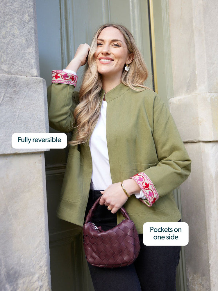 Nivi - Luxury Reversible Embroidered Jacket - Special Edition