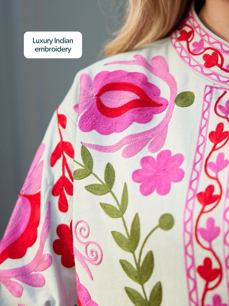Nivi - Luxury Reversible Embroidered Jacket - Special Edition